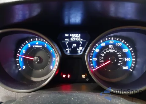 2013 Hyundai Elantra Gls из США, поврежденный, VIN KMHDH4AE8DU766810